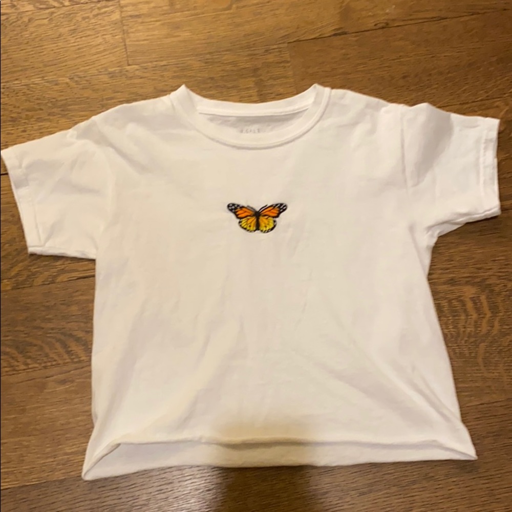 brandy butterfly top